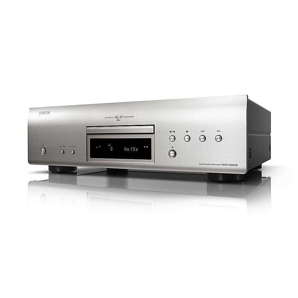 Denon DCD-1600NE SACD/CD-Player, silber, Denon, DCD-1600NE, SACD/CD-Player, silber
