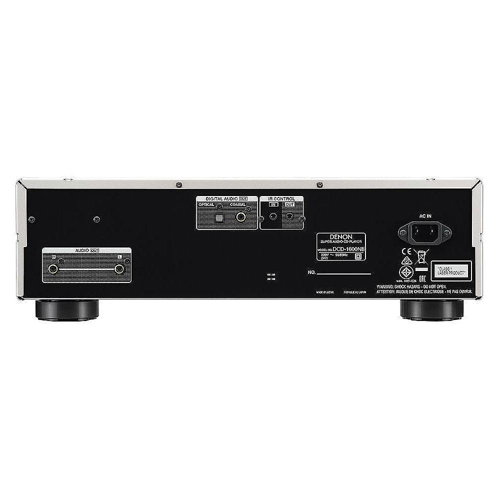 Denon DCD-1600NE SACD/CD-Player, silber