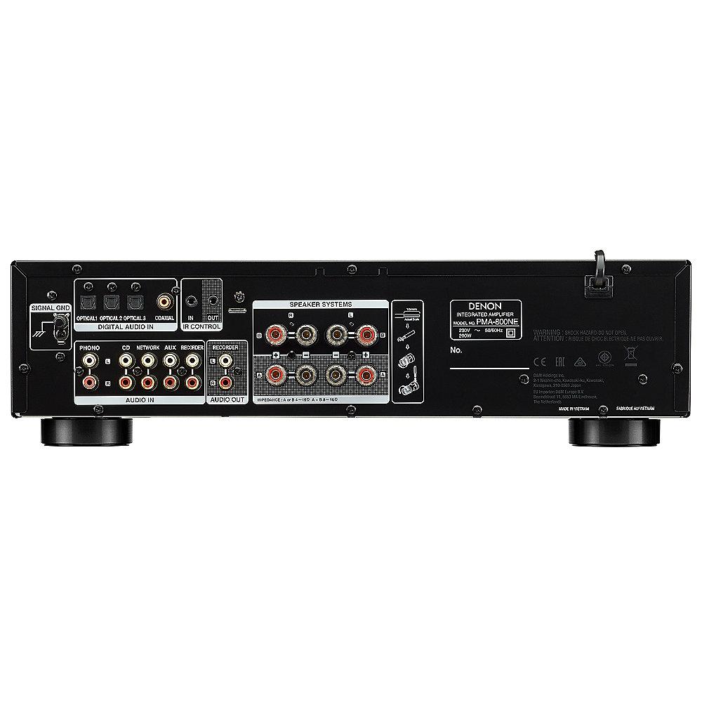 Denon PMA-800NE Stereo-Vollverstärker, schwarz, 85W/Kanal, Denon, PMA-800NE, Stereo-Vollverstärker, schwarz, 85W/Kanal