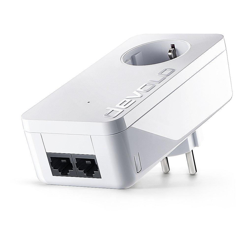 devolo dLAN 550 duo  Starter Kit (500Mbit, 2er Kit, Powerline, 2xLAN, Steckdose)