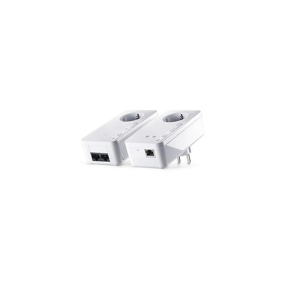 devolo dLAN 550  WiFi Starter Kit (500Mbit, 2er Kit, Powerline   WLAN, 1x LAN)