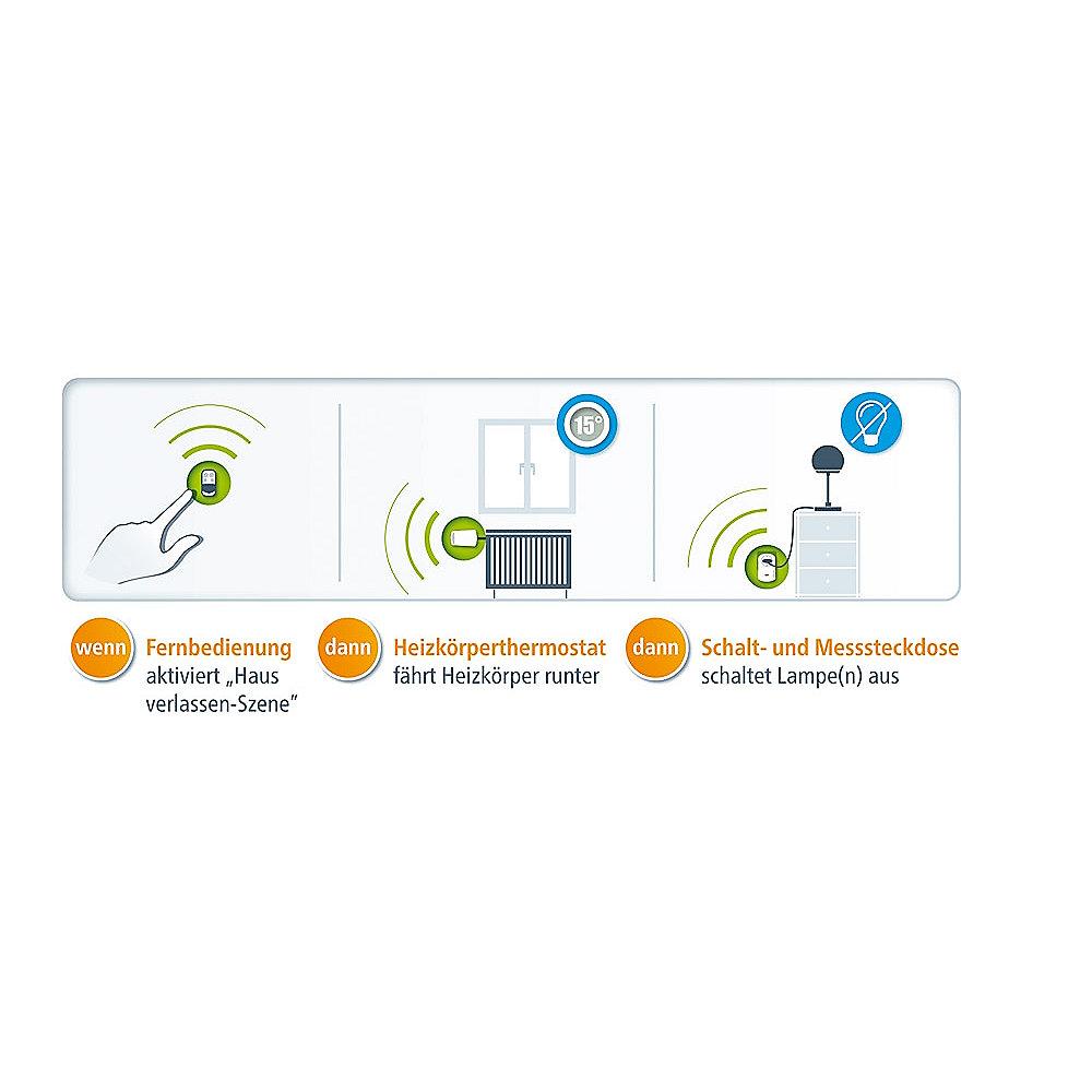 devolo Home Control Fernbedienung (Smart Home, Z Wave, Hausautomation, Sensor)