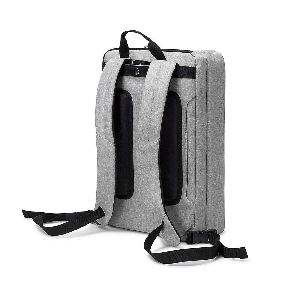 Dicota Backpack Dual EDGE Notebookrucksack 39,62cm (13"-15,6") light grey