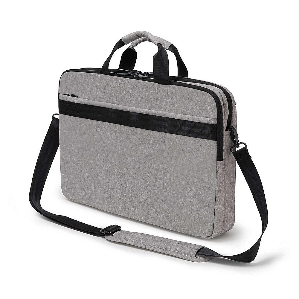 Dicota Slim Case Plus EDGE Notebooktasche 39,6cm (14-15,6") light grey