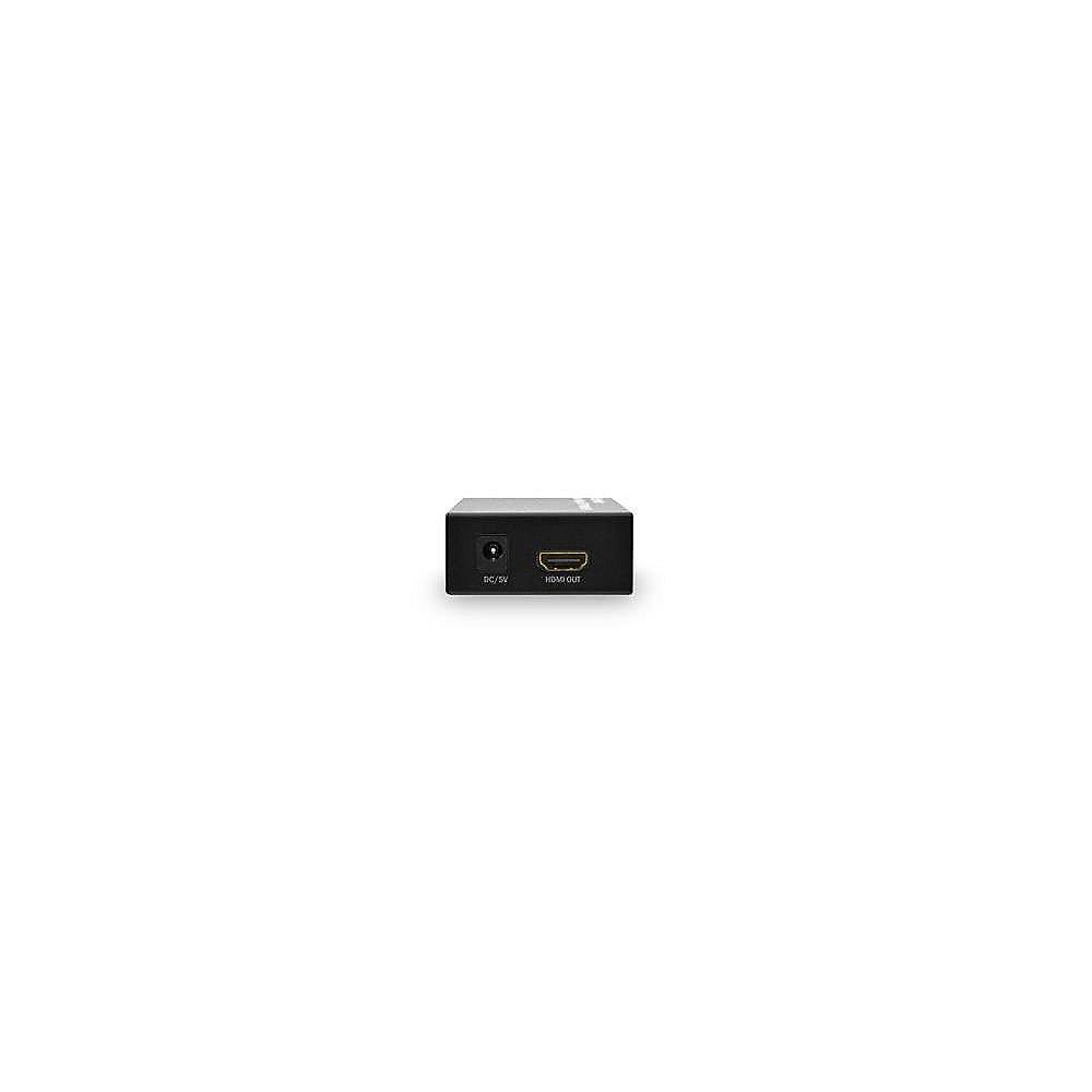 DIGITUS DS-55121 Professional HDMI Video Extender über CAT5, Empfängereinheit, DIGITUS, DS-55121, Professional, HDMI, Video, Extender, CAT5, Empfängereinheit