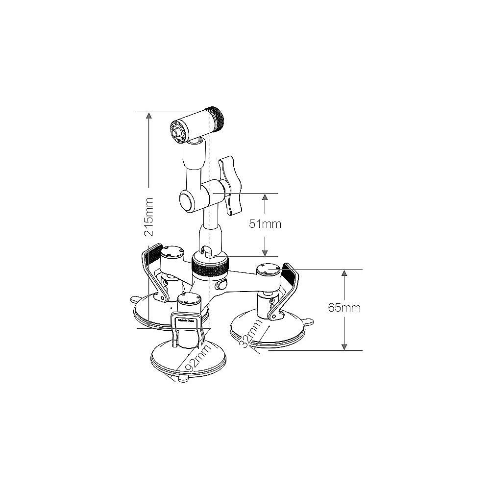 DJI Osmo KFZ-Halter, DJI, Osmo, KFZ-Halter