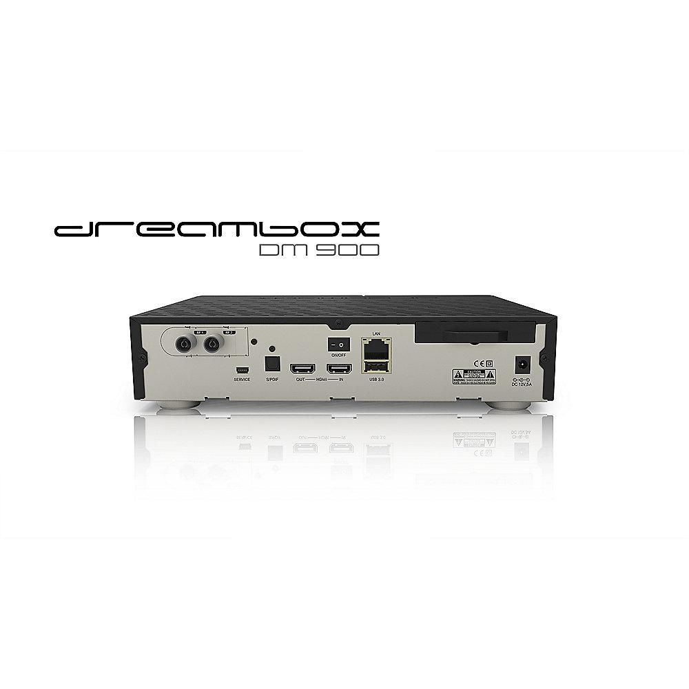 Dreambox DM900 4K UHD DVB-C/T2HD-Receiver PVR, Linux HDMI USB3.0