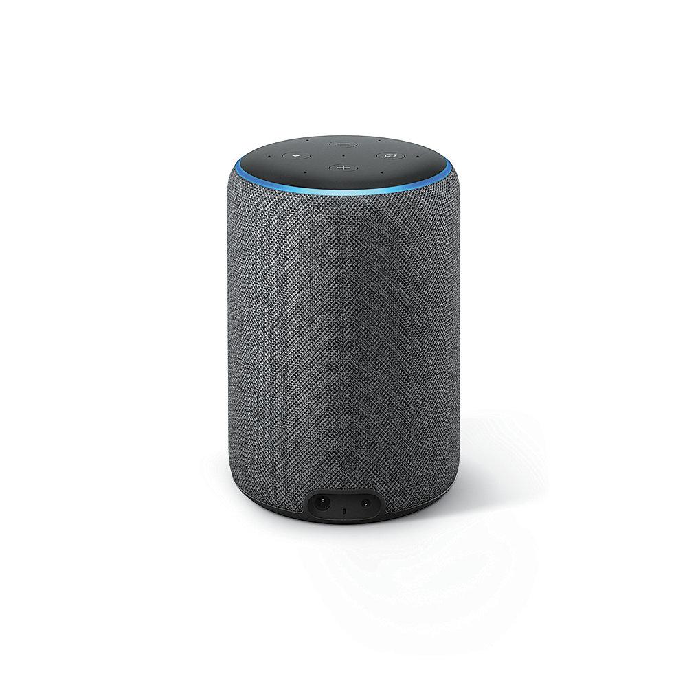 Echo Plus (2. Gen) mit Premiumklang und integriertem Smart Home-Hub - Anthrazit