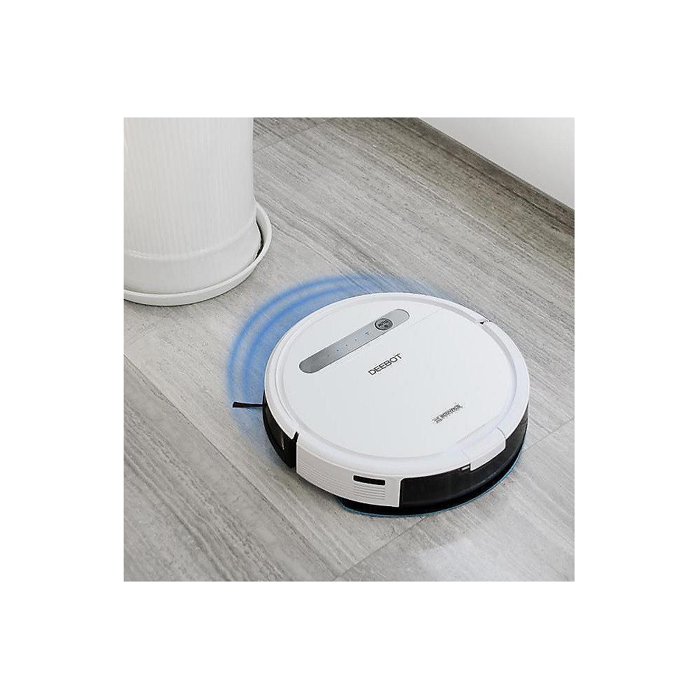 Ecovacs Robotics Deebot OZMO 610 Staubsauger-Roboter weiß