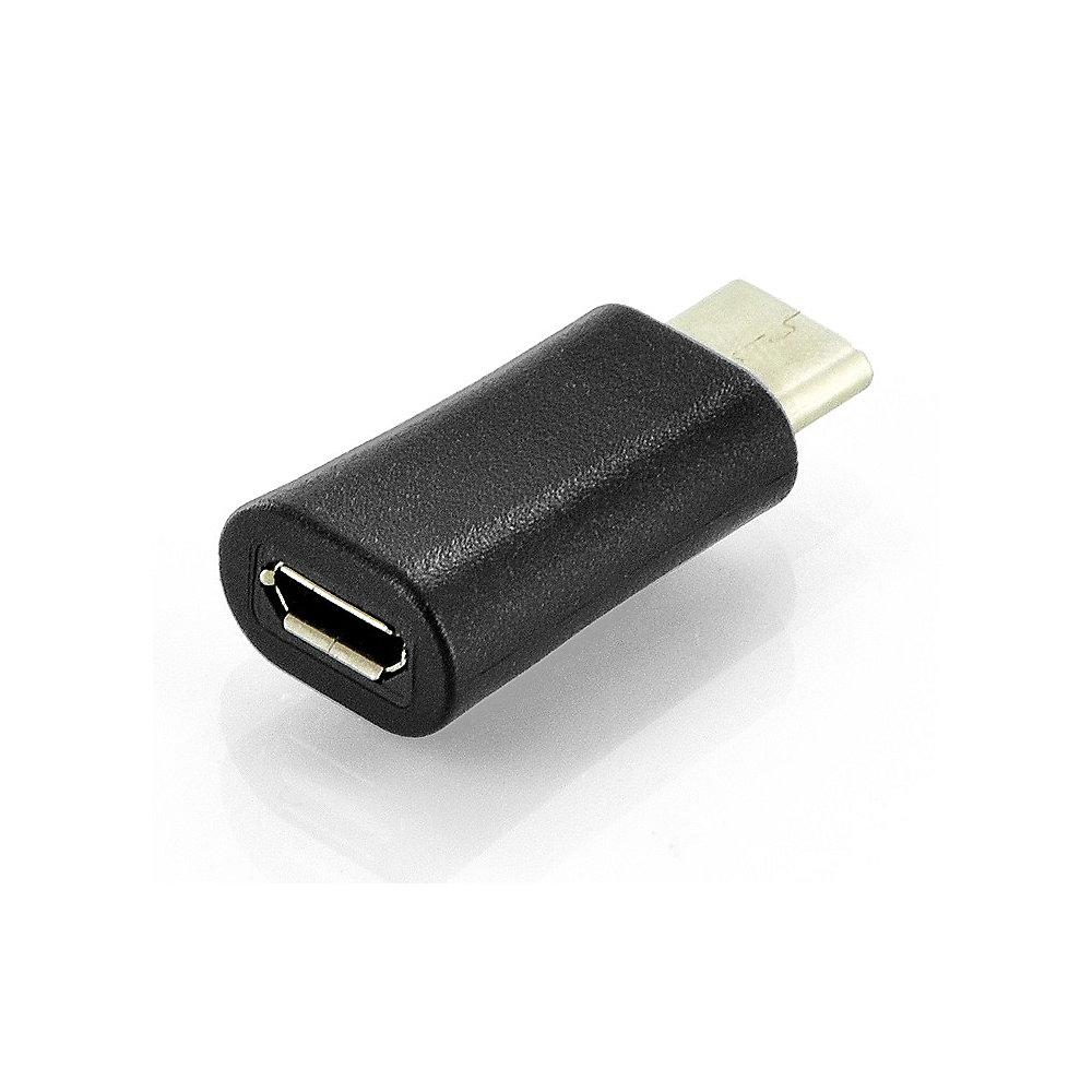 ednet USB 2.0 Adapter C zu micro B St./Bu. beidseitig verwendbar