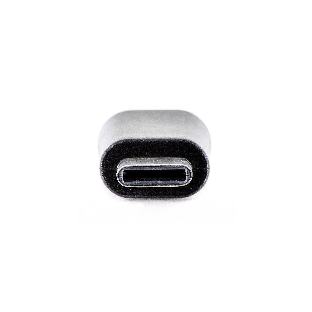 ednet USB 2.0 Adapter C zu micro B St./Bu. beidseitig verwendbar