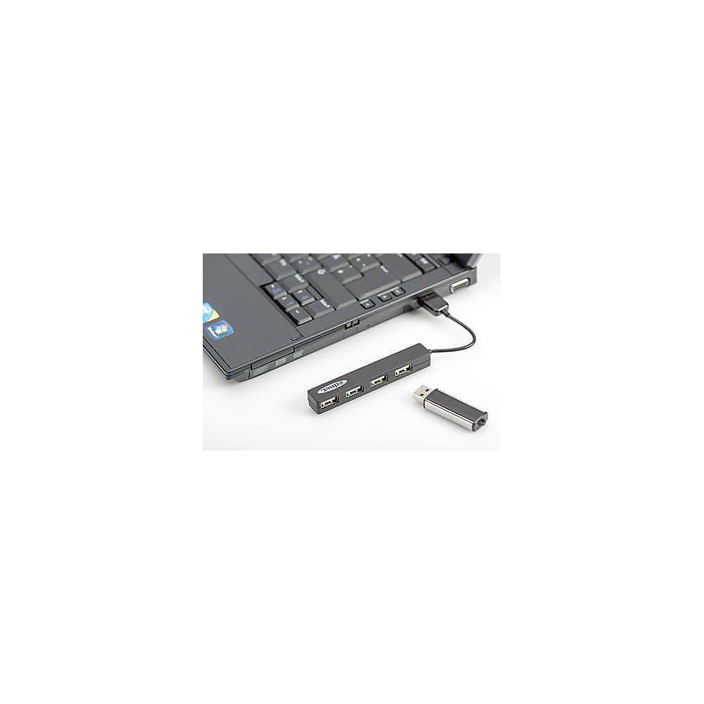 ednet USB 2.0 Notebook Hub 4-Port