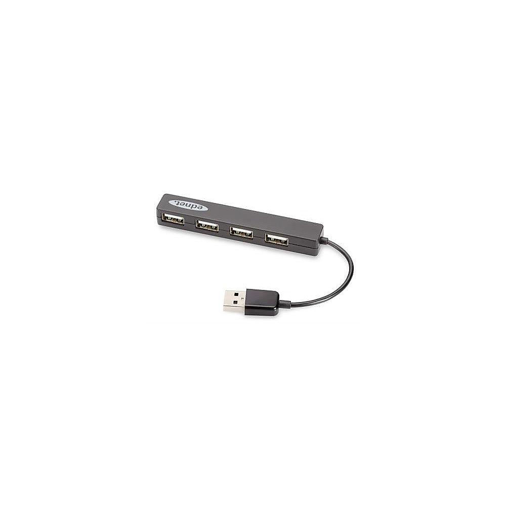 ednet USB 2.0 Notebook Hub 4-Port