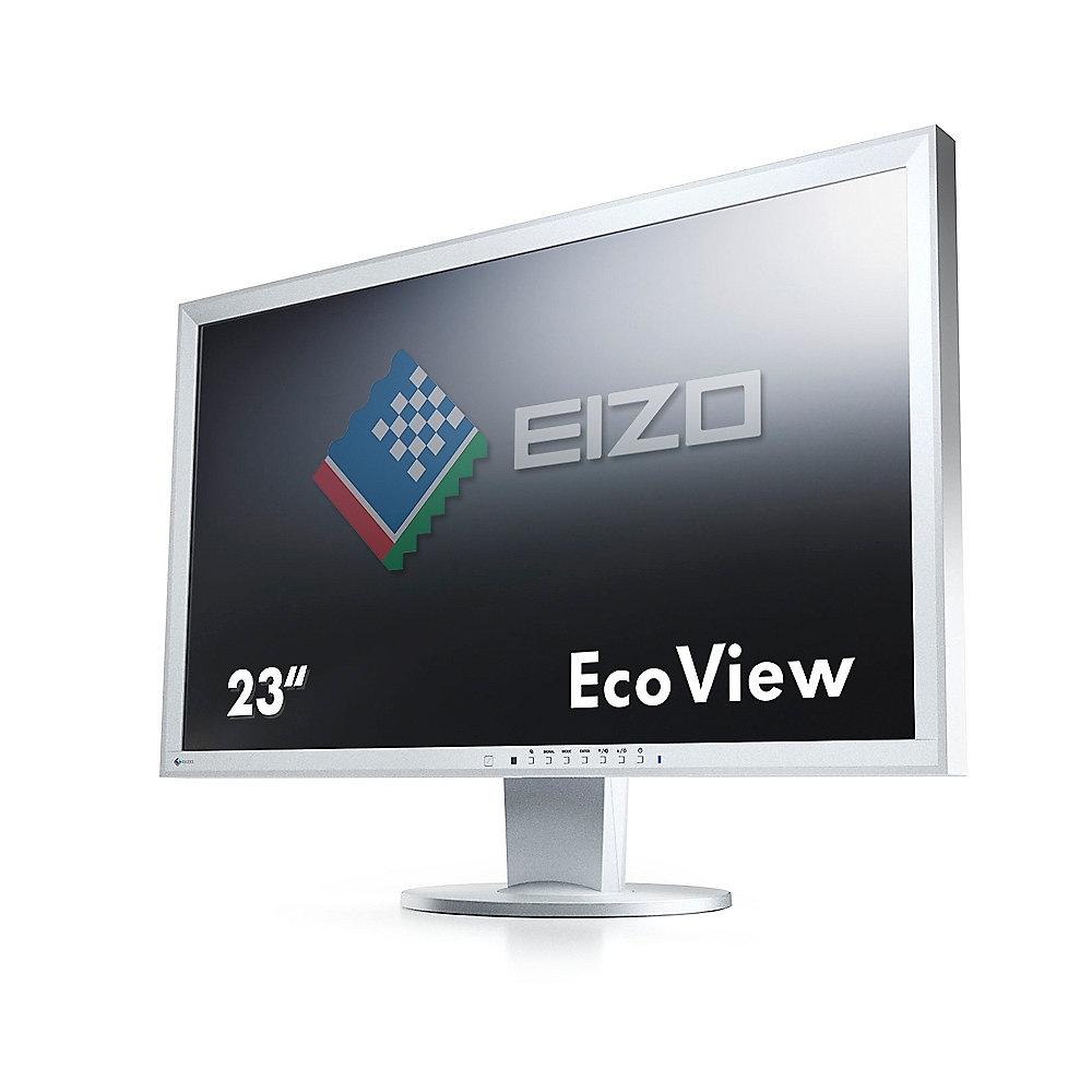 EIZO EV2316WFS3-GY 55,8cm (22") 16:9 Monitor mit Pivot, USB Hub Lautsprecher