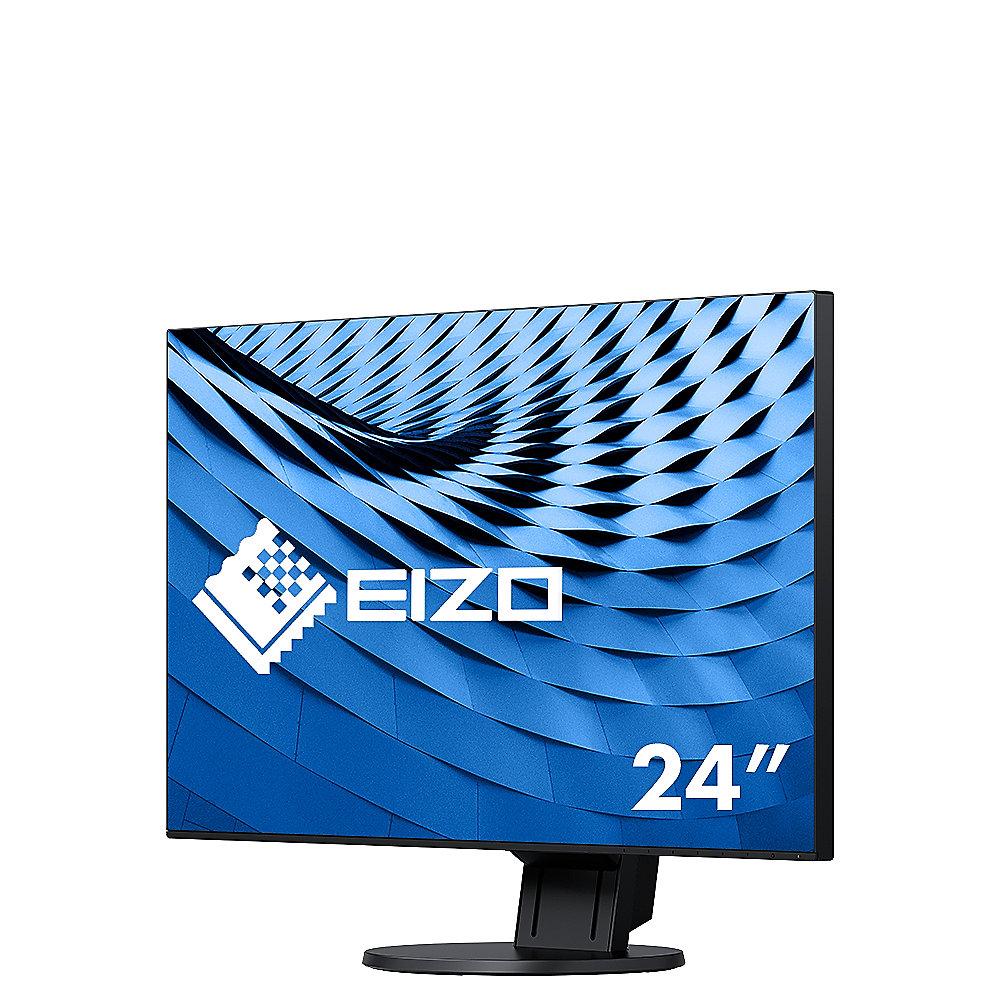 EIZO EV2451-BK 61cm(24") schwarz 16:9 DVI/DP/HDMI 5ms 1.000:1  Zero-Frame