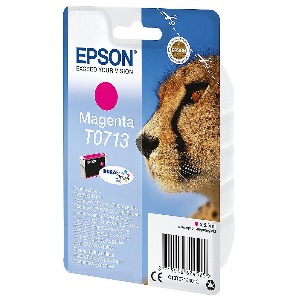 Epson C13T07134012 Druckerpatrone T0713 magenta