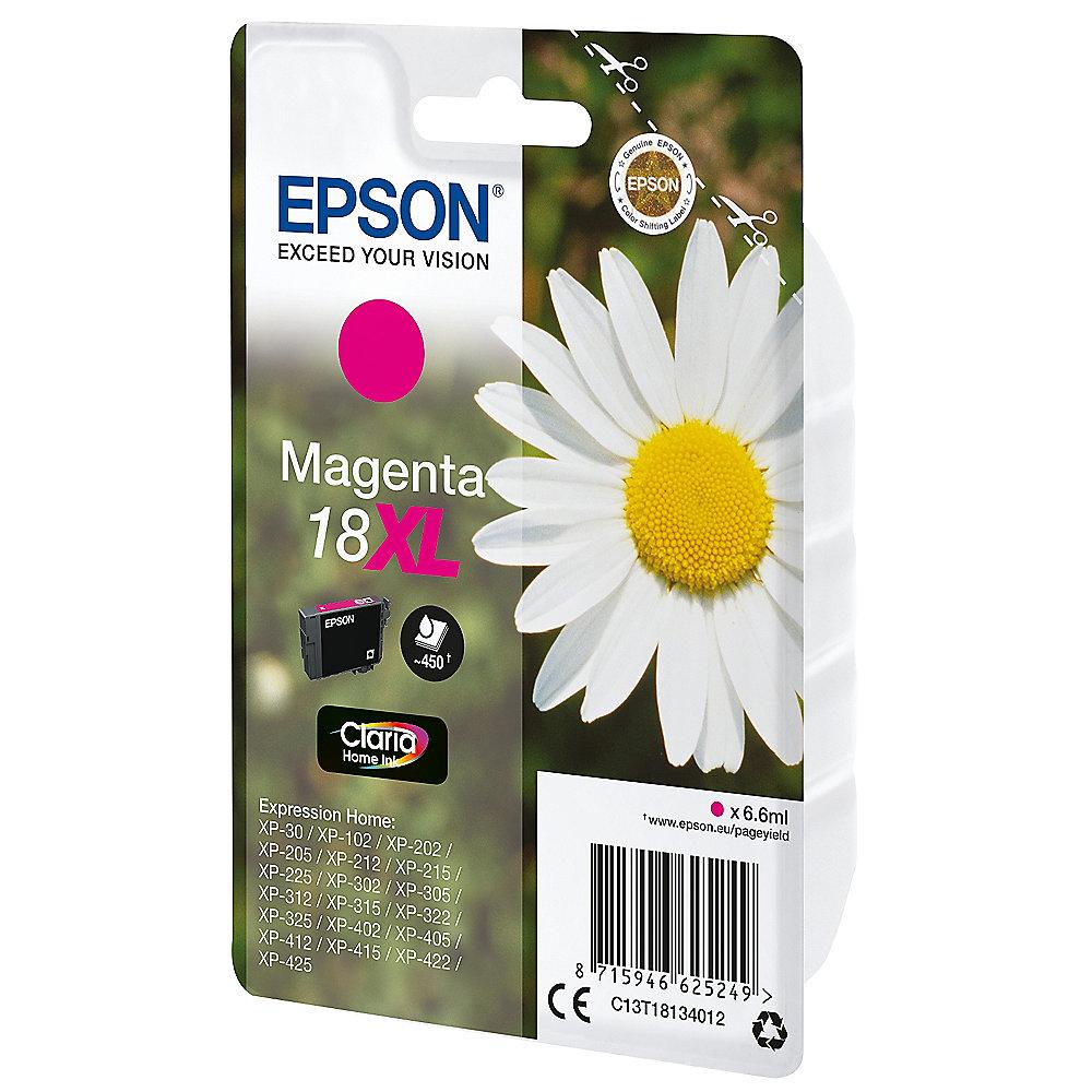 Epson C13T18134012 Druckerpatrone 18XL magenta