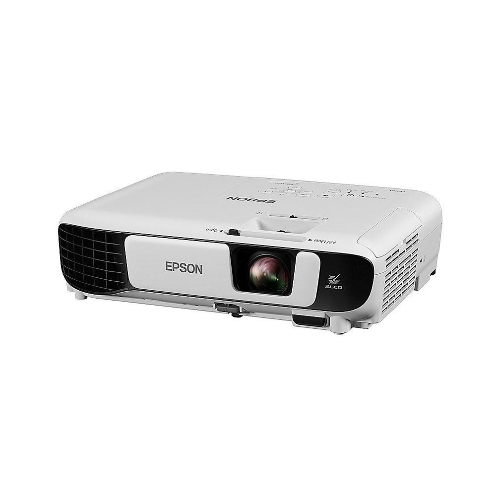 Epson EB-W41 3LCD WXGA Beamer 3600 Lumen 15.000:1 HDMI/MHL/VGA/USB/RCA/Cinch LS, Epson, EB-W41, 3LCD, WXGA, Beamer, 3600, Lumen, 15.000:1, HDMI/MHL/VGA/USB/RCA/Cinch, LS