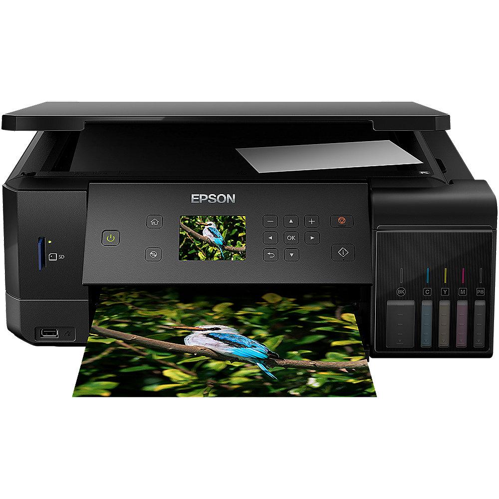 EPSON EcoTank ET-7700 Drucker Scanner Kopierer WLAN   3 Jahre Garantie*