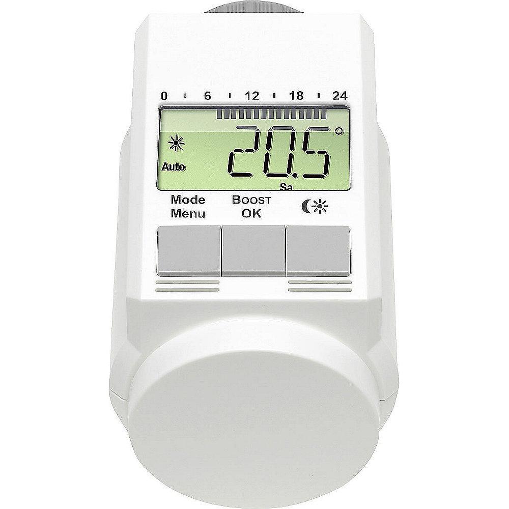 eQ-3 2er Set Heizkörperthermostat Typ-L mit Boost-Funktion, eQ-3, 2er, Set, Heizkörperthermostat, Typ-L, Boost-Funktion