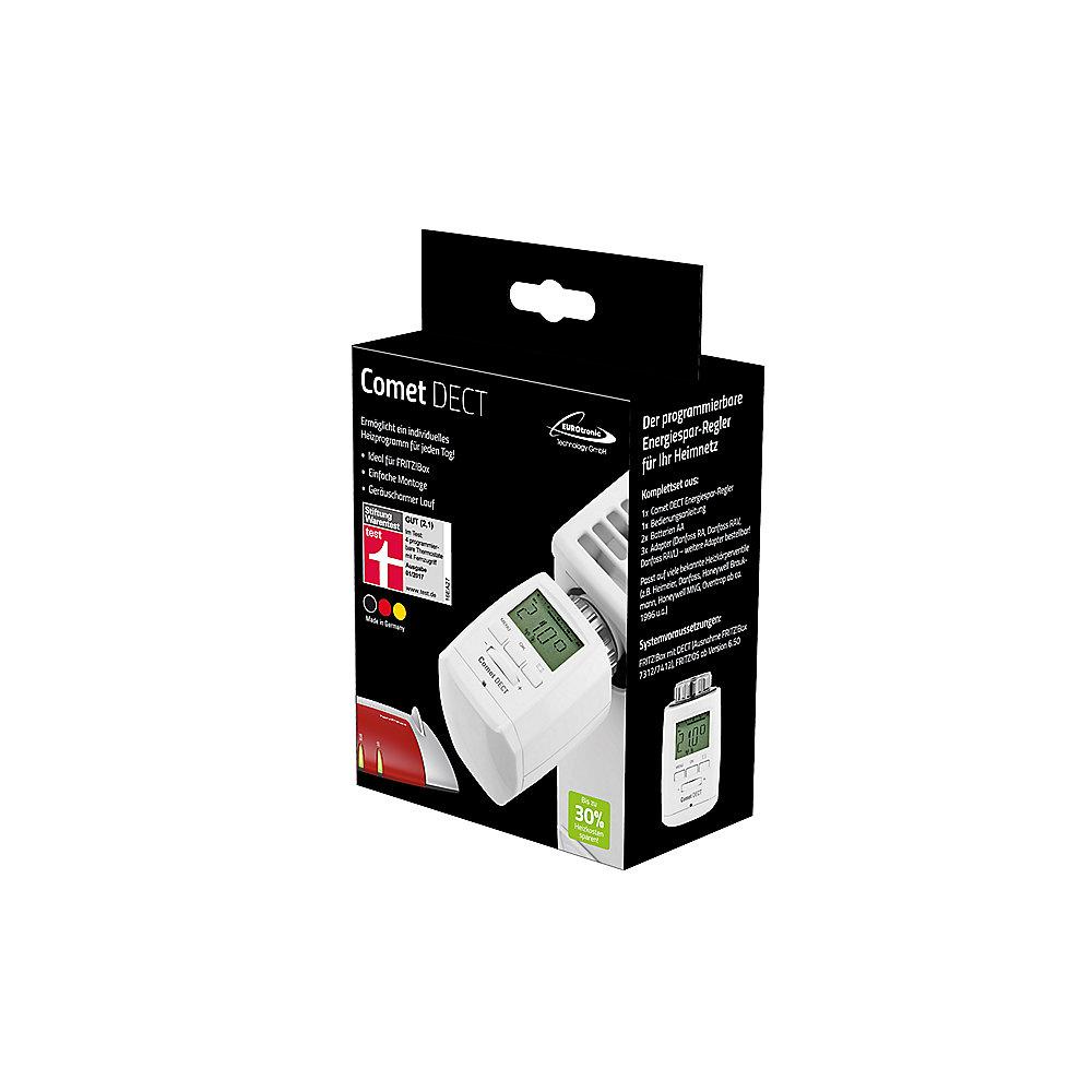 EUROtronic Comet DECT Heizkörperthermostat für AVM FRITZ!Box weiß