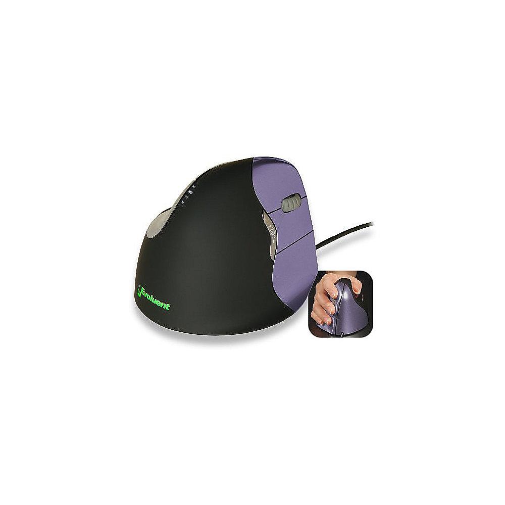 Evoluent Vertical Mouse 4 Rechte Hand klein ergonomisch USB, Evoluent, Vertical, Mouse, 4, Rechte, Hand, klein, ergonomisch, USB