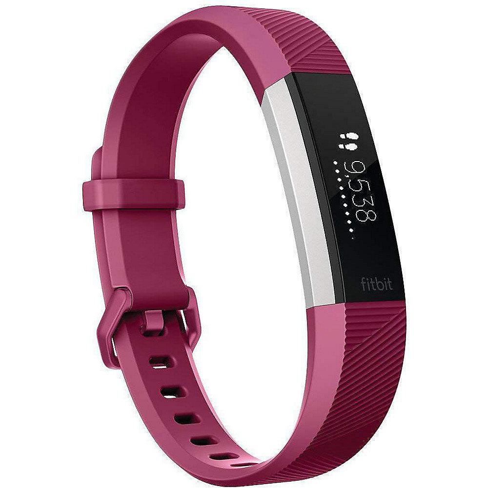 Fitbit ALTA HR Fitness Tracker fuchsia small