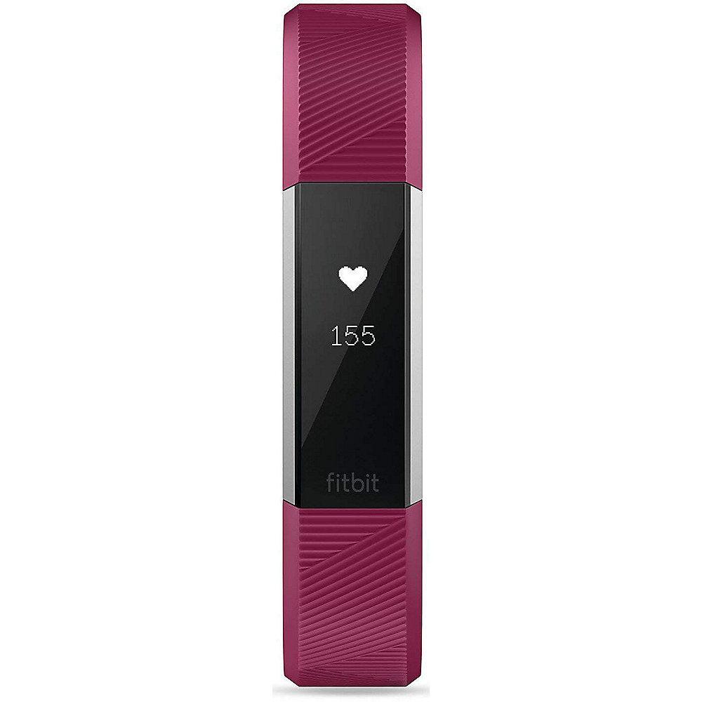 Fitbit ALTA HR Fitness Tracker fuchsia small