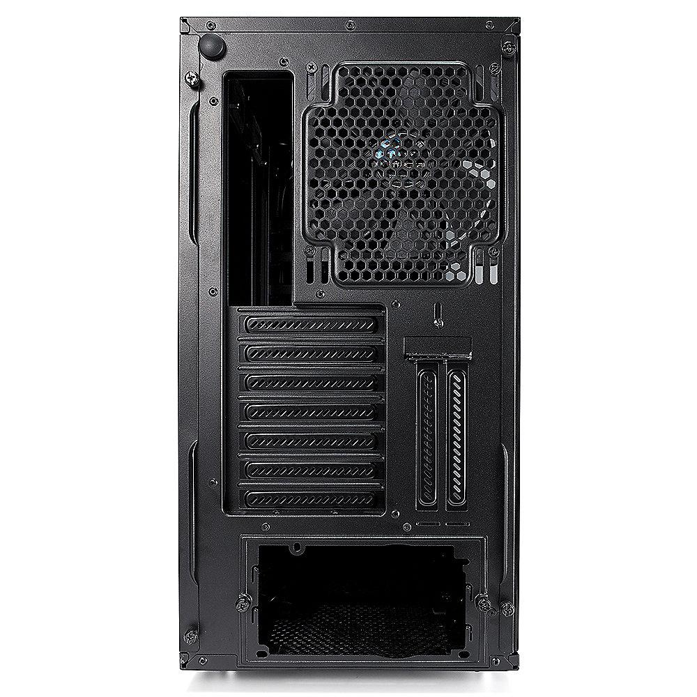 Fractal Design Define R6 Blackout TG ATX Gaming Gehäuse mit Glas Seitenfenster