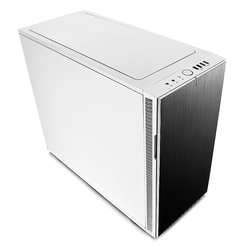 Fractal Design Define R6 Weiß ATX Gaming Gehäuse, schallgedämmt