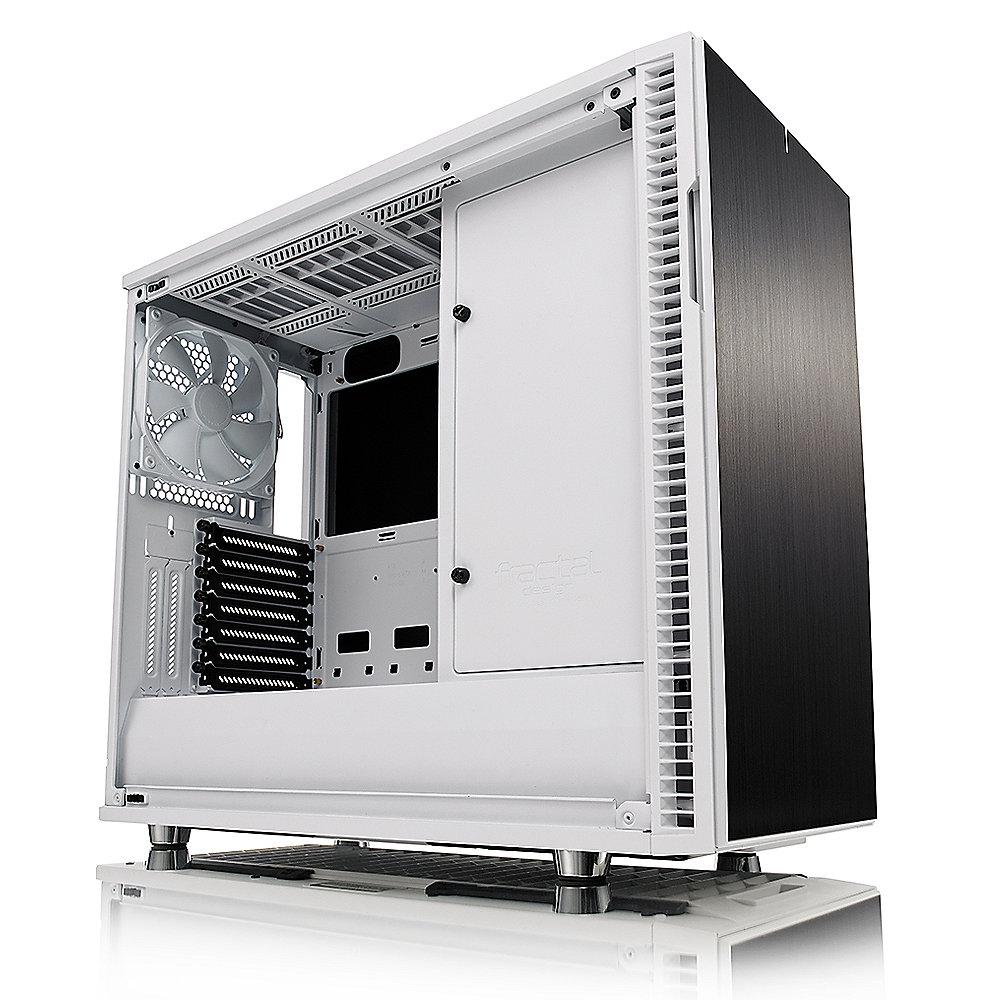 Fractal Design Define R6 Weiß ATX Gaming Gehäuse, schallgedämmt