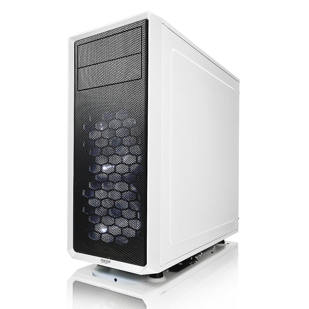 Fractal Design Focus G ATX Gaming Gehäuse mit Seitenfenster, Weiß, Fractal, Design, Focus, G, ATX, Gaming, Gehäuse, Seitenfenster, Weiß