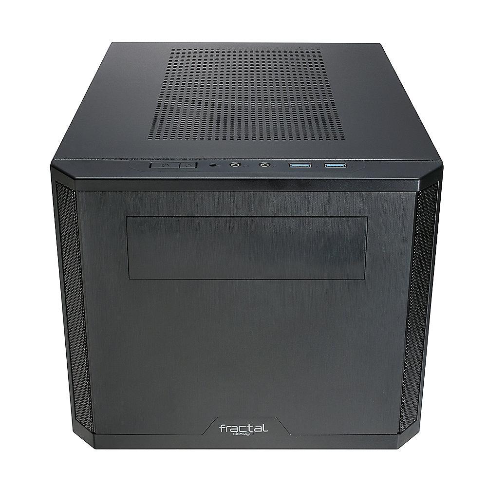 Fractal Design Gehäuse Core 500 USB3.0 Mini-ITX Gehäuse schwarz, Fractal, Design, Gehäuse, Core, 500, USB3.0, Mini-ITX, Gehäuse, schwarz