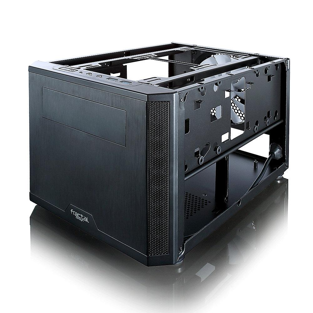 Fractal Design Gehäuse Core 500 USB3.0 Mini-ITX Gehäuse schwarz, Fractal, Design, Gehäuse, Core, 500, USB3.0, Mini-ITX, Gehäuse, schwarz