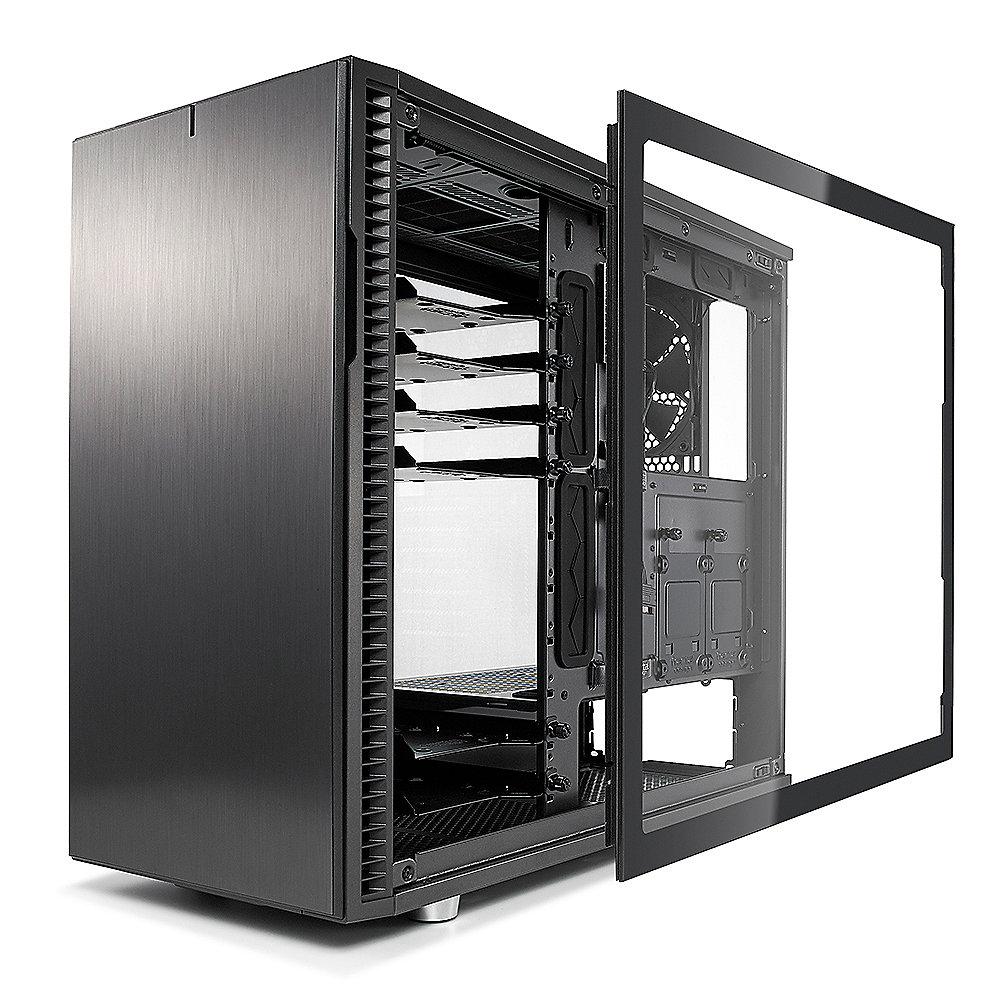 Fractal Design Tempered Glass Seitenteil für Define R6 gumetal frame