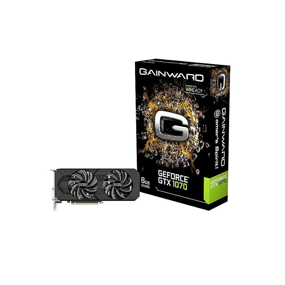 Gainward GeForce GTX 1070 8GB GDDR5 Grafikkarte DVI/HDMI/3xDP