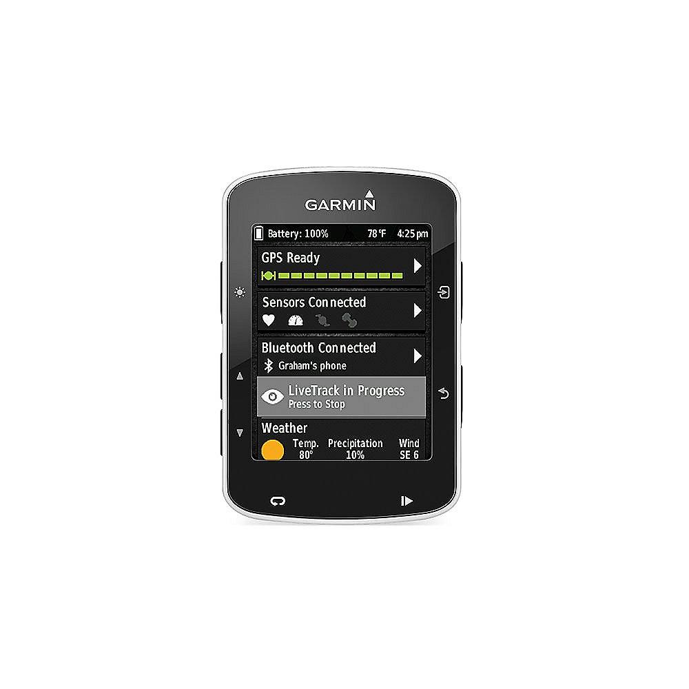 Garmin Edge 520 GPS-Radcomputer mit Live-Tracking ANT  Bluetooth