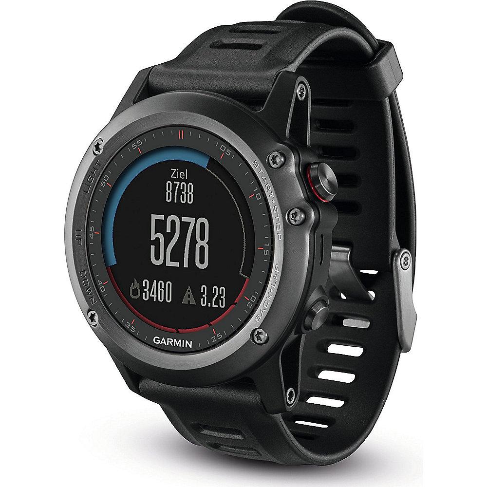 Garmin Fenix 3 Multisportuhr grau