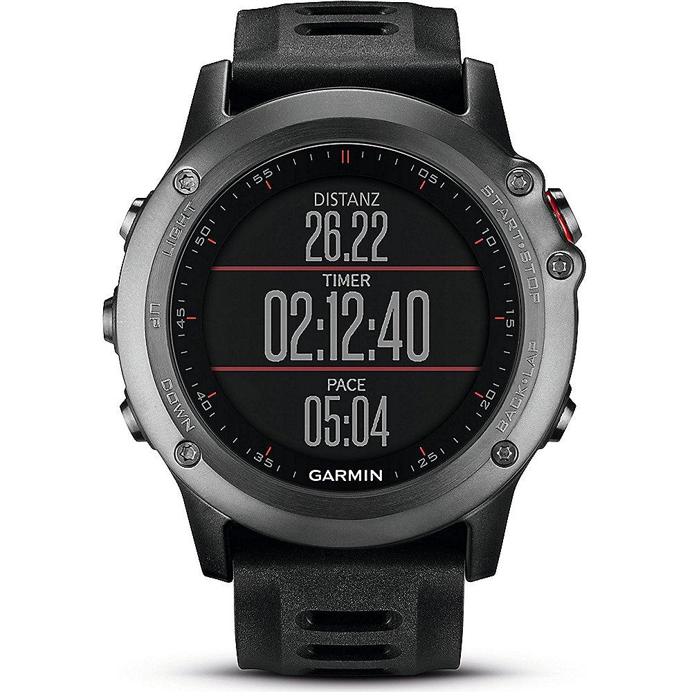 Garmin Fenix 3 Multisportuhr grau