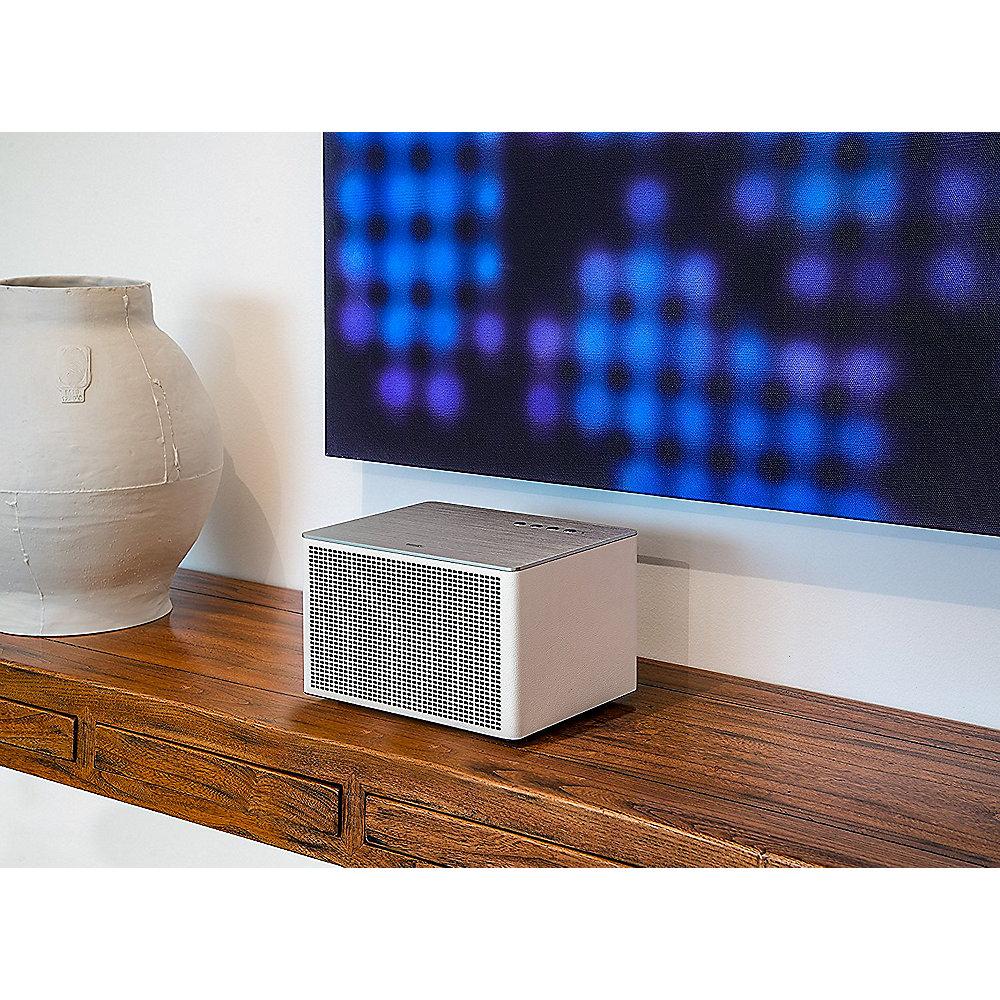 Geneva ACUSTICA/Lounge Bluetooth Lautsprecher und Line-Eingang - weiß