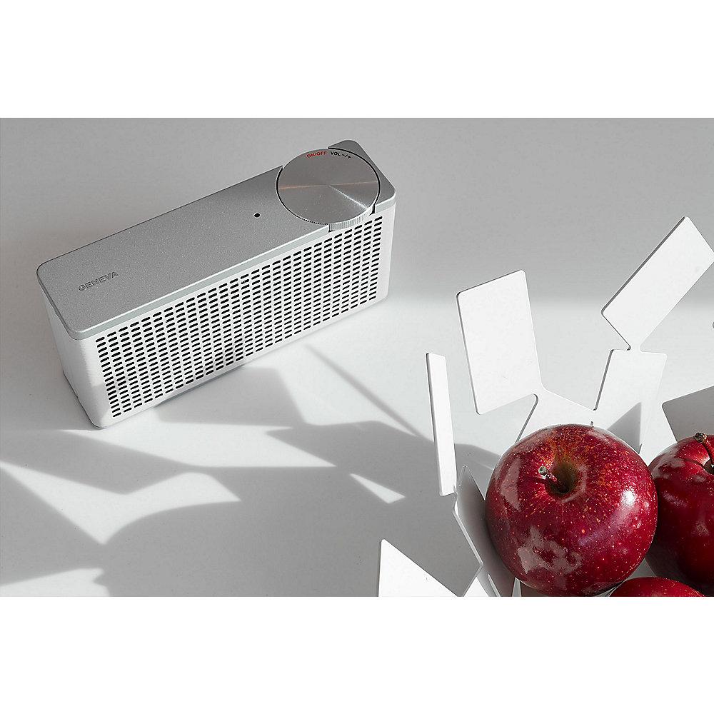 Geneva Touring/XS Tragbarer Bluetooth HiFi Lautsprecher - weiß