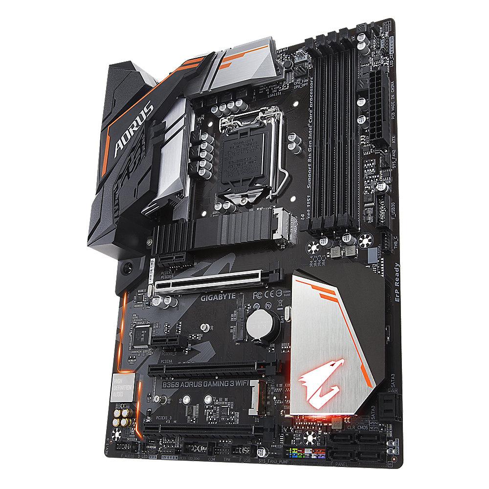 Gigabyte AORUS B360 Gaming 3 WIFI ATX Mainboard 1151v2 (Coffee Lake)