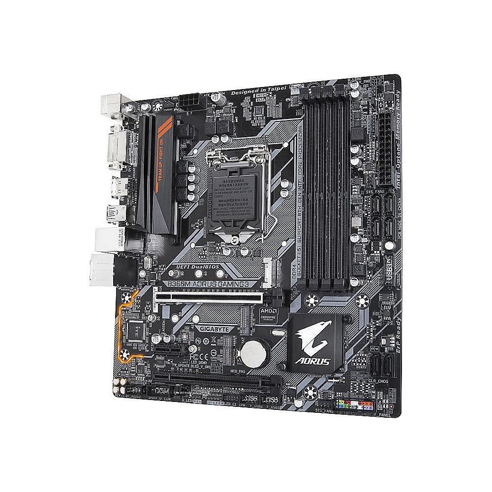 Gigabyte AORUS B360M Gaming 3 mATX Mainboard 1151v2 (Coffee Lake)