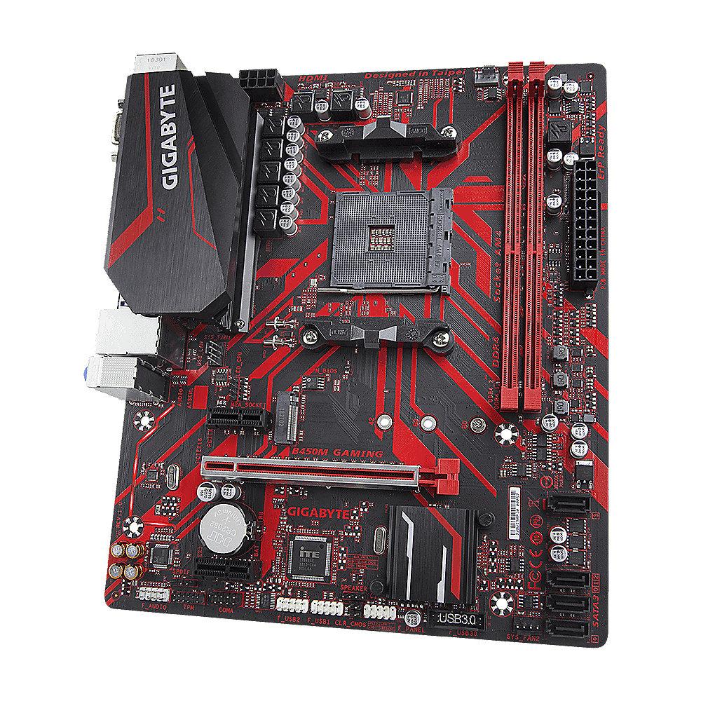 Gigabyte B450M Gaming mATX Mainboard Sockel AM4 M.2/HDMI/DVI/VGA
