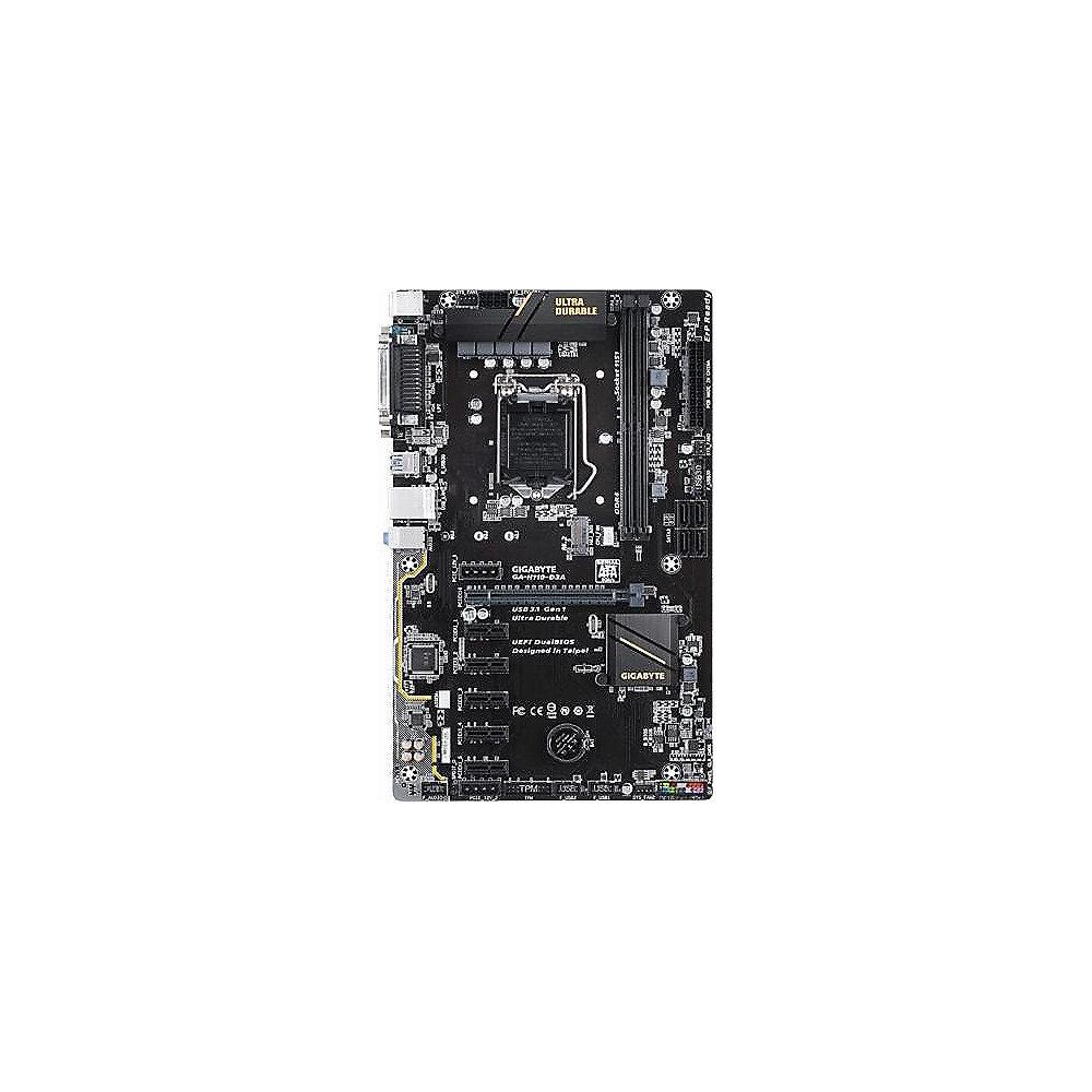 Gigabyte GA-H110-D3A REV.1.0 BTC Bitcoin ATX Mainboard Sockel 1151