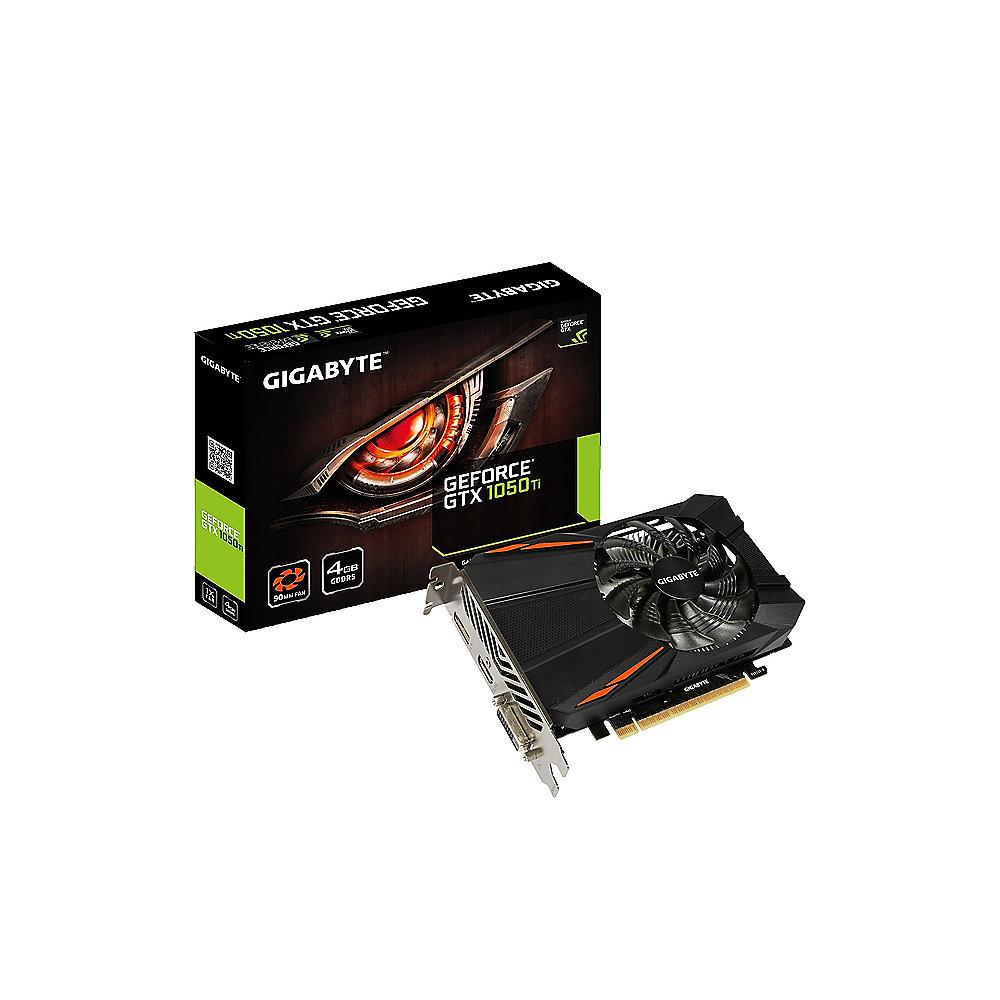 Gigabyte GeForce GTX 1050Ti 4GB GDDR5 Grafikkarte DVI/HDMI/DP