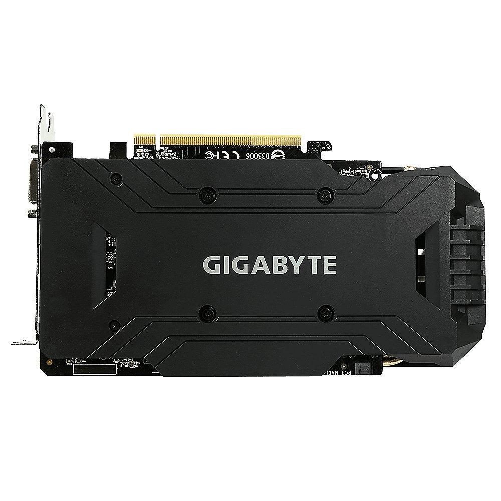 Gigabyte GeForce GTX 1060 WindForce OC 6GB GDDR5 Grafikkarte 2xDVI/HDMI/DP