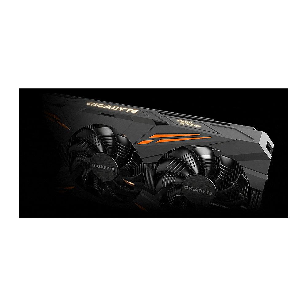 Gigabyte GeForce GTX 1060 WindForce OC 6GB GDDR5 Grafikkarte 2xDVI/HDMI/DP
