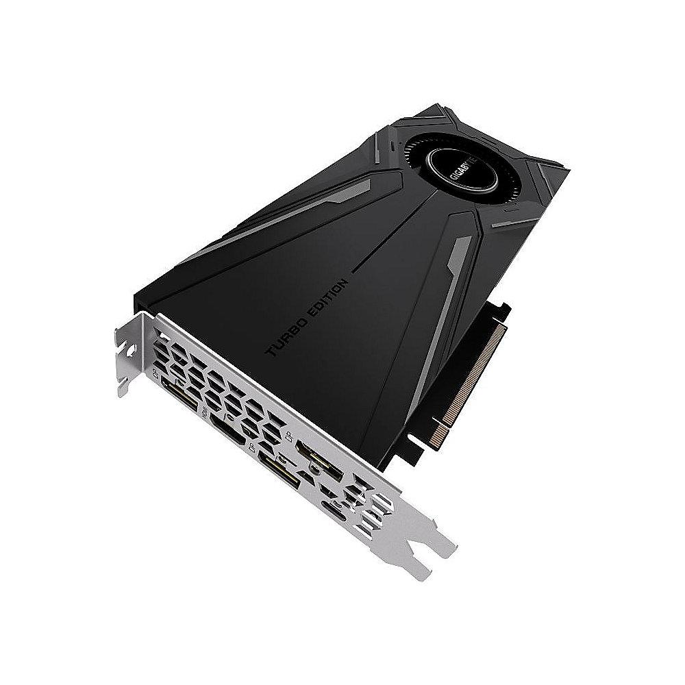 Gigabyte GeForce RTX 2080Ti Turbo 11GB GDDR6 Grafikkarte HDMI/3xDP/USB-C