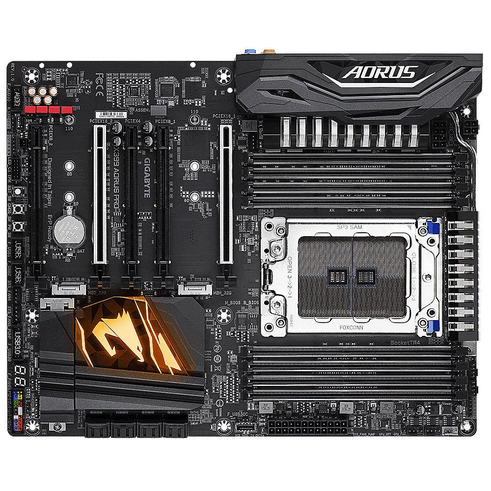 Gigabyte X399 AORUS PRO ATX Mainboard TR4 USB3.1(TypC-Gen2)/3xM.2